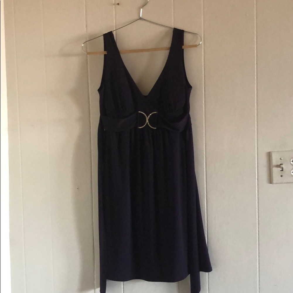 Purple dress